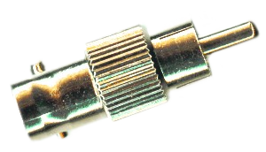 Adapter, BNC-Kupplung auf Cinch-Stecker