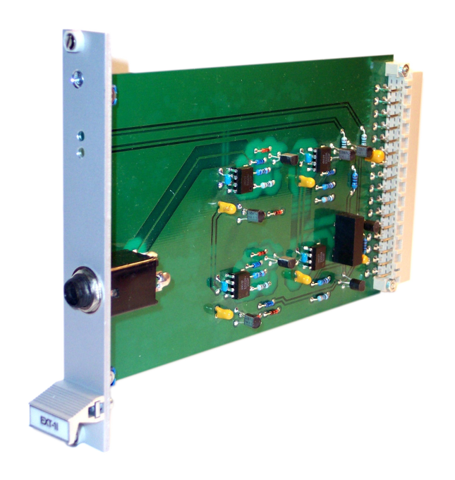 UDB-Extender, 1 optoisolierter Kanal, für das modulare Daten-Akquisitionssystem DAS