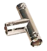 BNC-ATF: BNC T Adapter, 3× Jack