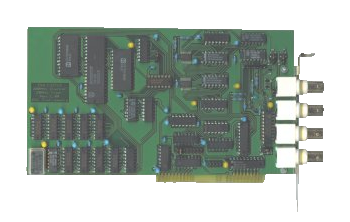 Measuring card for the ISA bus: 200 MHz 32-bit counter, 20 MHz 15-bit timer (Discontinued)