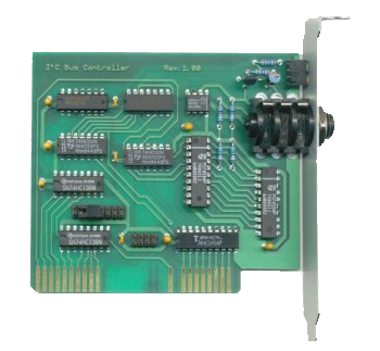I²C interface card for the ISA bus (Discontinued)