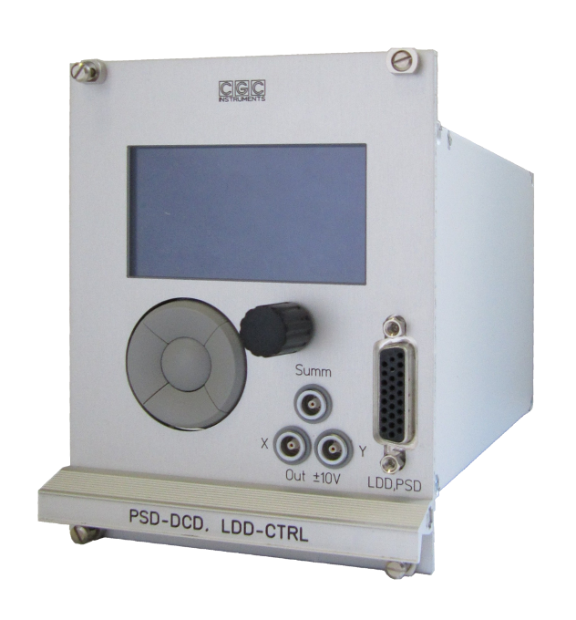 Optoelectronic coordinate decoder for 2D position-sensitive detectors for the modular data acquisition system DAS