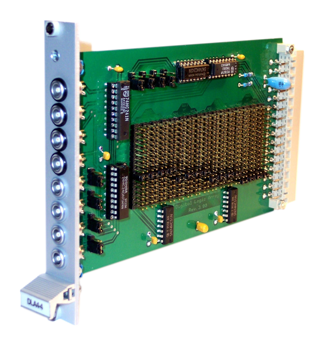 Programmable logic array, 4 channels, for the modular data acquisition system DAS