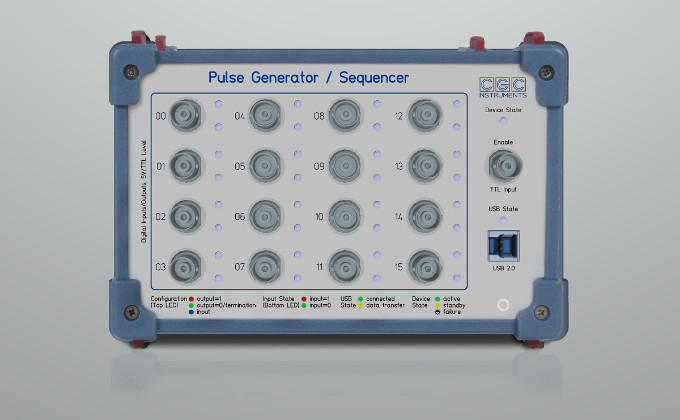 Pulse generator/sequencer SQCT-16D