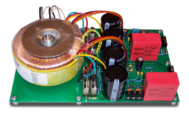 Bipolares Präzisionsnetzteil-Modul mit offener Bauform (Open Frame), ±170V, 265mA, Restwelligkeit und Rauschen <1 ppm