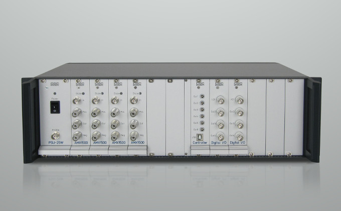Modularer Signalschalter AMXR mit digitalen Ein- und Ausgängen